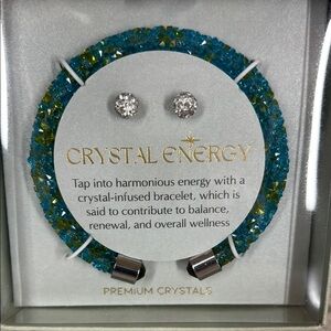 Blue and Green Bracelet Set